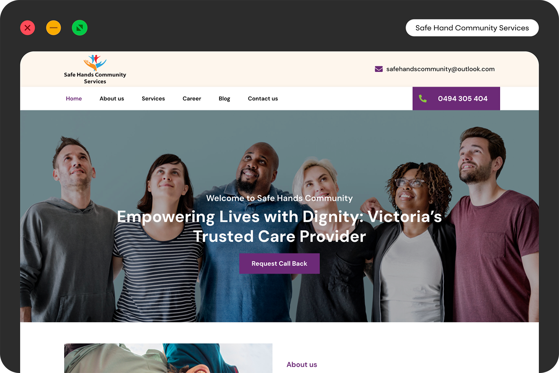 Safe Hands Community